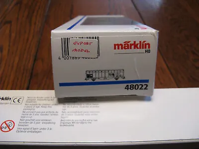 Marklin #48022 Swiss (SBB) Green Sliding Wall Box Car • $25