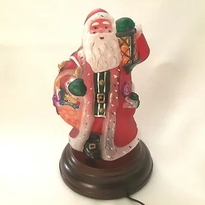 Old World Christmas 1997 Merck YULETIDE VISITOR Santa  Light RETIRED #529735 • $79.91