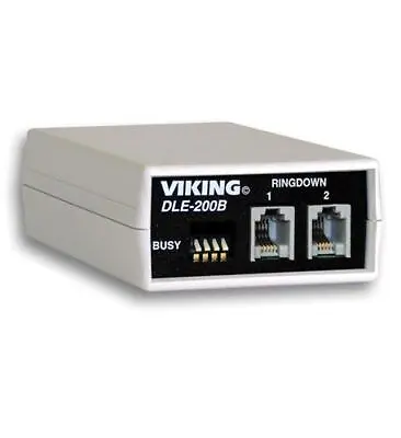 Viking DLE-200B 2 Way Line Emulator Dial Tone 32V DC Talk Battery • $165.90
