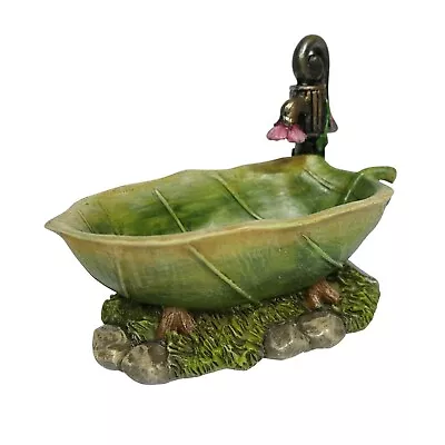 Fairy Garden Miniature Bathtub Bath With Flower Spout For Miniature Garden • $13.49