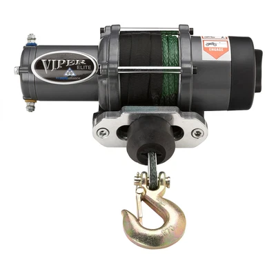 $431.99 • Buy VIPER Elite 6000lb UTV Winch Kit W/ GREEN Synthetic Rope - 2014-2020 RZR XP 1000