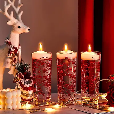 $21.99 • Buy Pearl String Floating Candle Faux Vase Filler Dinning Wedding Garland Decoration