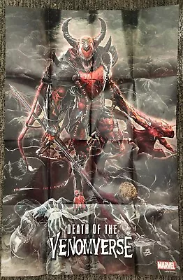 DEATH OF THE VENOMVERSE MARVEL COMICS PROMO POSTER (NEW) 24x36 2023 BARENDS • $8