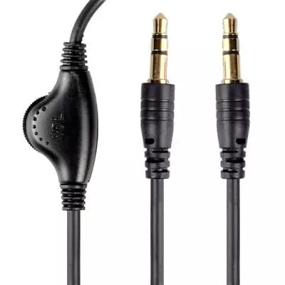 AUX Cable With Volume Control 3.5mm Male To Male Audio Extension Cable Stere... • $20.76