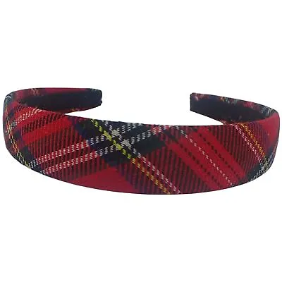 Tartan Hair Bows Bobby Pins And Alice Bands For Girls And Women Hair Clips • £4.04