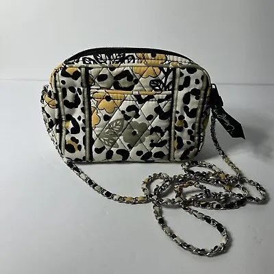 Vera Bradley Mini Chain Crossbody Purse Bag Go Wild 6.5X4.5X2.5 Inches • $17