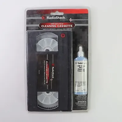 Radio Shack VHS Video Head Cleaning Cassette  • $18.47