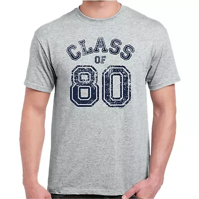 Class Of 80 Leavers/Birthday Gift T-shirt • £14.99