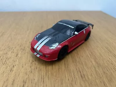 Scalextric Sport Car Red / Black Nissan 350Z Drift Car Need For Speed • £0.99