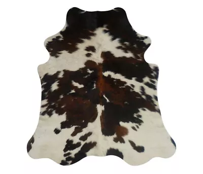 Natural Cow Hide  Rug Leather Carpet Skin Small Trii Colour • £159