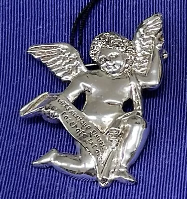 Vatican Library Collection Silver Tone Angel Pin • $12
