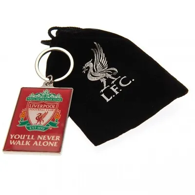 Liverpool FC Official Deluxe Keyring In A Gift Bag LFC YNWA Gift • £6.99