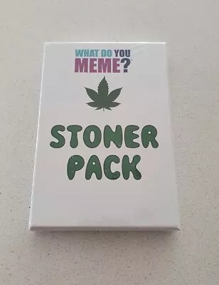 What Do You Meme? Stoner Pack Party Game Expansion Set 2017 New & Sealed  • $10.99