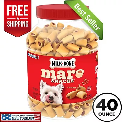 Milk-Bone MaroSnacks Dog Treats Beef 40 Ounce - Beef Flavor • $14.55