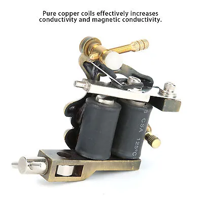 Tattoo Machine Handmade Tattoo Liner Machines Embossment Vintage Tattoo  • $39.99