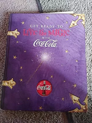 Harry Potter Promo Coca Cola 2001 Sorcerers Stone Book CD Live The Magic Rare • $90