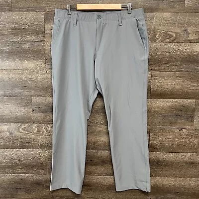 Men's Under Armour UA Gray Drive Performance Stretch Golf Pants Size *36x30 • $24.95