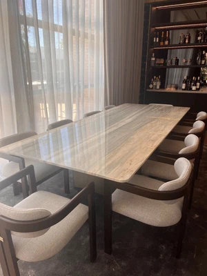 $3000 • Buy Marble Top Dining/boardroom Table.  Bespoke Design, Excellent Condition.