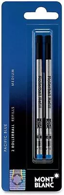 Montblanc(R) Refills Rollerball Medium PointPacific Blue Pack Of 2 • $29.99