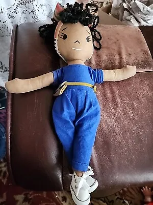 Harperiman Mia Plush Doll Handmade Linen Doll 14in  • $12