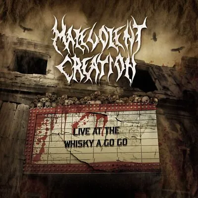Malevolent Creation Live At The Whiskey A Go Go New Lp • $25.57
