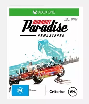 Burnout Paradise - Remastered - Xbox One Series X (brand New Unsealed) • $34.99