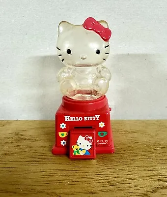 Vintage Sanrio Hello Kitty Mini Gumball Candy Dispenser 1995 3” • $29.97