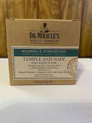 Dr. Miracle's Strengthen Temple - Nape Gro Balm Super Strength 4 Oz • $10.50