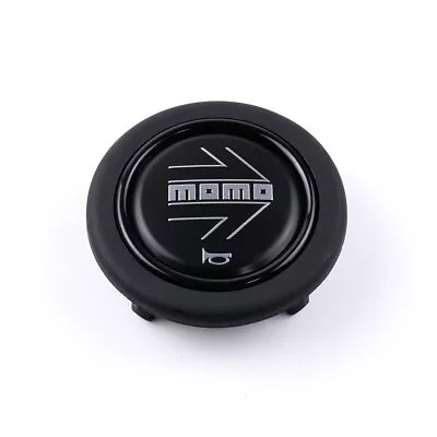 Momo Black&Silver Arrow JDM Car Sport Steering Wheel Horn Button • $28.60