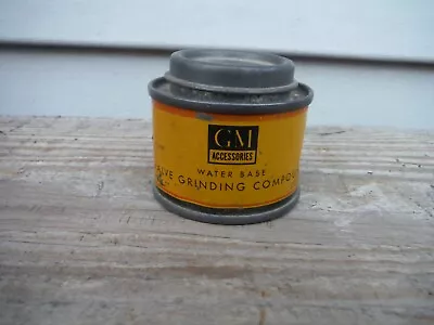 Vintage General Motors G.m Grinding Compound Can Oil Can Neat Nr! • $15