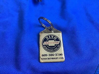 Vintage Chevrolet Keychain Key Chain Chevy Dealership Advertising Promo Key Fob • $14.99