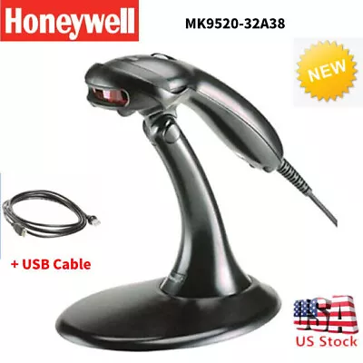 Honeywell MK9520-32A38 Voyager Handheld Barcode Scanner Reader  Cable & Stand • $39