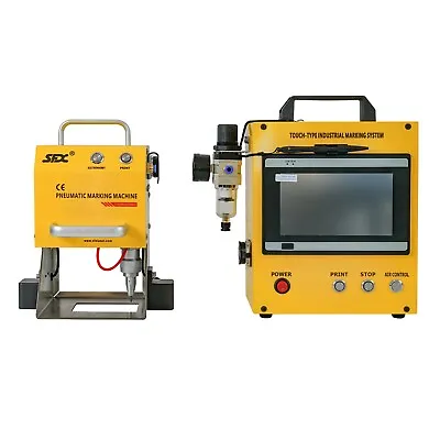 Portable 12*5cm Pneumatic Dot Peen Marking Machine For Metal Engraving Chassis • $1176.73