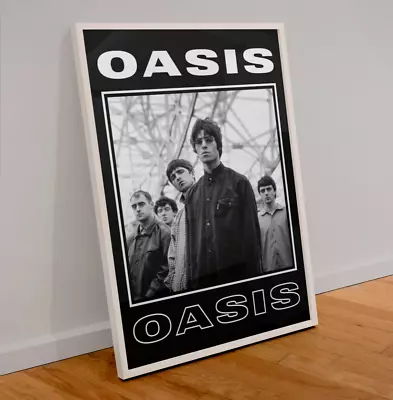 Oasis Band Poster - Noel Liam Gallagher Poster - A3 Size Wall Art • £12.99