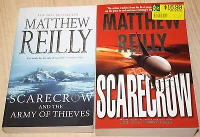 Matthew Reilly Novels - Scarecrow & Scarecrow And The Army Of Thieves • $24.99