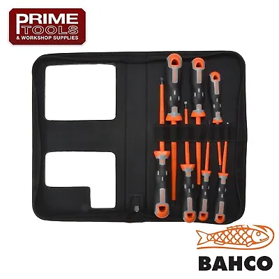 Bahco 202.032 Tekno+ VDE Insulated 7 Piece Screwdriver Set - Slotted & Pozi • £42.99