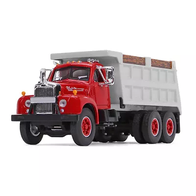 First Gear 60-0401 Mack B-61 Dump Truck Red/gray 1/64 Scale • $59.95