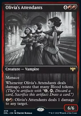 MTG Olivia's Attendants (439/633) Innistrad Double Feature NM • $0.99