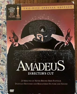 Amadeus - Directors Cut (DVD 2002 2-Disc Set Two-Disc Special Edition) • $4