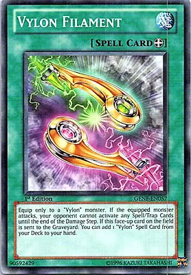 Vylon Filament GENF-EN057 Yu-Gi-Oh! Light Play 1st Edition • $0.99