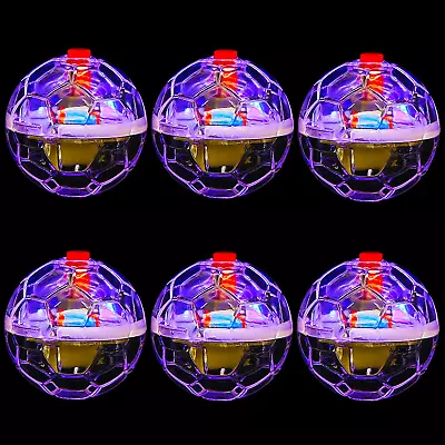 6 Pack Ghost Hunting Light Up Cat Ball Toy Led Motion Activated Cat Ball • $21.88