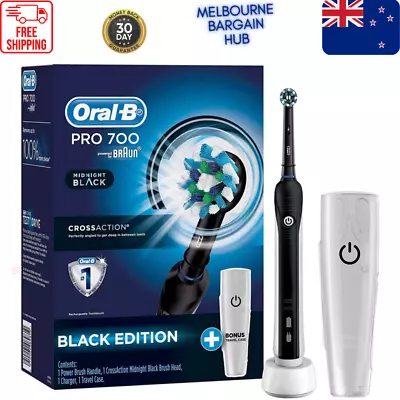 $59.21 • Buy Oral-B Pro 700 Black Electric Toothbrush