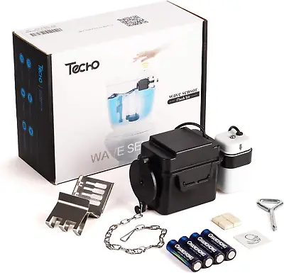 Touchless Toilet Flush Kit With 8” Sensor Range Adjustable Sensor Range And Flu • £102.71