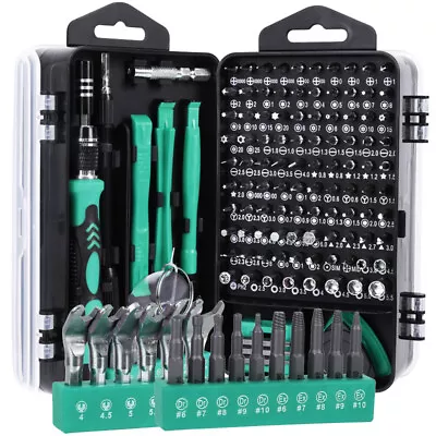 138 In 1 Small Precision Screwdriver Set Phone Laptop Computer Repair Tool Kit • £12.69