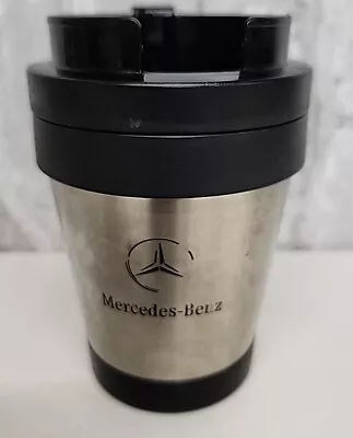 Mercedes-Benz S Class Logo Stainless Thermos Travel Cup Coffee W Lid • $12.59