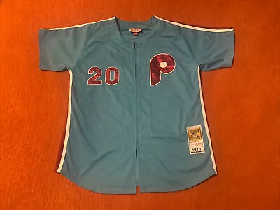 Mens Mitchell & Ness 1976 Mike Schmidt Coopertown Collection Jersey Size 52 • $199.99