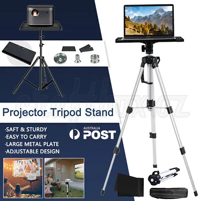 $34.95 • Buy Aluminum Projector Laptop DV Video Camcorder Tripod Stand Holder With Carry Bag