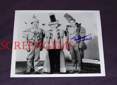 The Wizard Of Oz RARE Signed Costume Test Photo Tommy Cottonaro Munchkin Mint  • $50