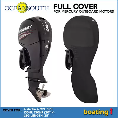 $112.44 • Buy Mercury Outboard Boat Motor Engine Full Cover 4 CYL 3.0L 135HP, 150HP -25 