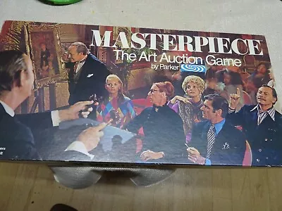 £44 • Buy Vintage Masterpiece Board Game By Parker Dated 1970